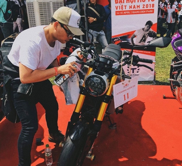 Sản phẩm chăm sóc xe Lube71 được tin dùng tại Đại hội Motor Việt Nam 2018