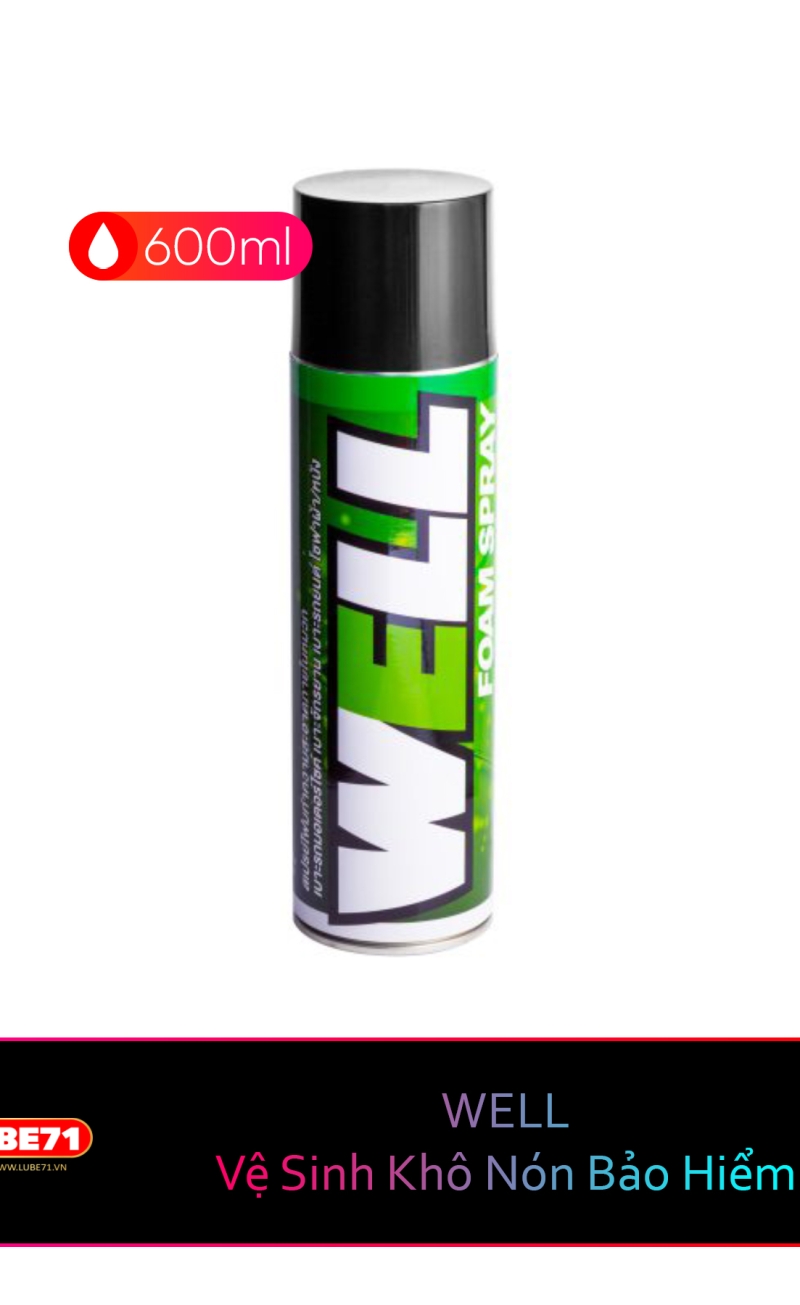 WELL - Vệ Sinh Khô Nón Bảo Hiểm, Áo Da ,Giày Da