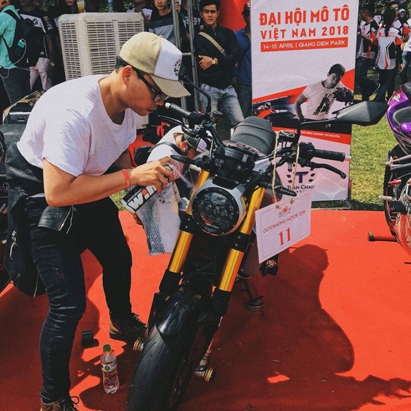 Sản phẩm chăm sóc xe Lube71 được tin dùng tại Đại hội Motor Việt Nam 2018